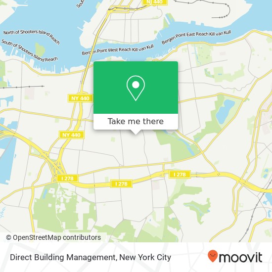 Direct Building Management map