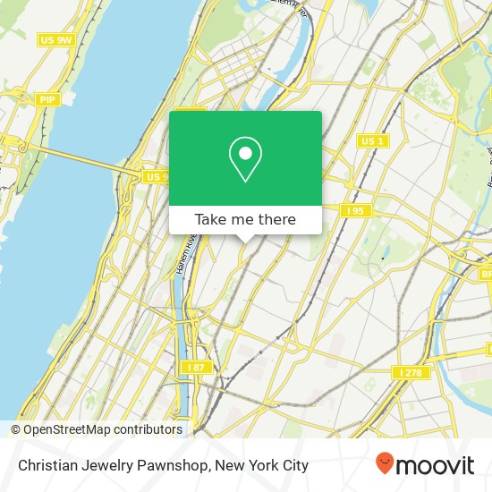 Christian Jewelry Pawnshop map