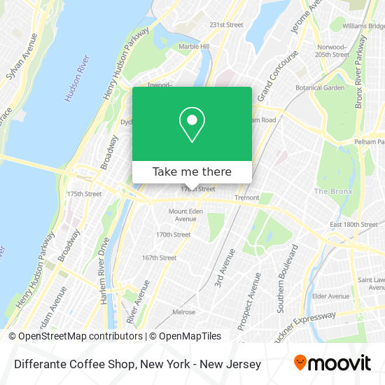 Differante Coffee Shop map