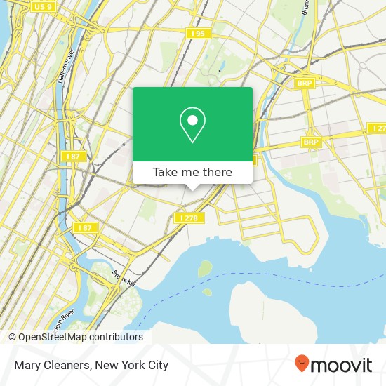 Mary Cleaners map