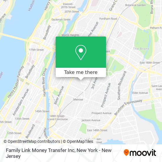 Mapa de Family Link Money Transfer Inc