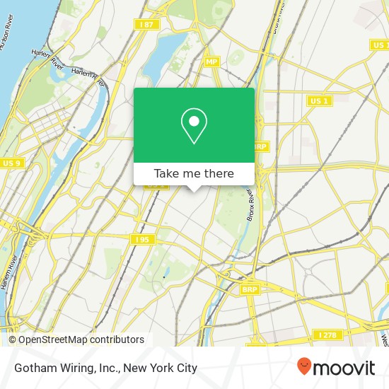 Gotham Wiring, Inc. map