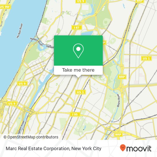 Marc Real Estate Corporation map