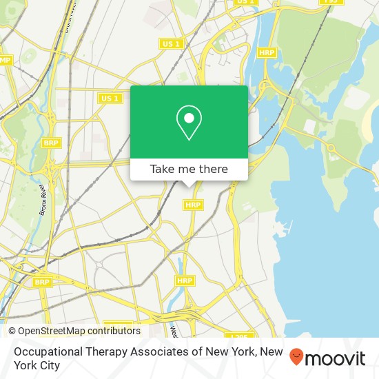 Occupational Therapy Associates of New York map