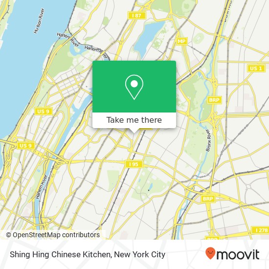 Mapa de Shing Hing Chinese Kitchen