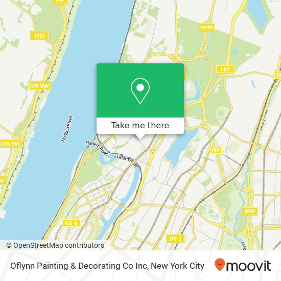 Oflynn Painting & Decorating Co Inc map