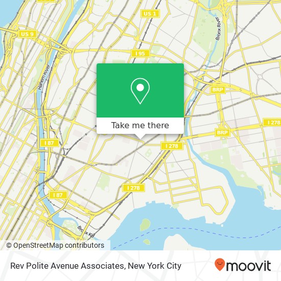 Mapa de Rev Polite Avenue Associates