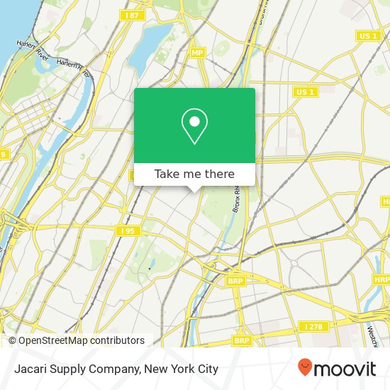 Jacari Supply Company map