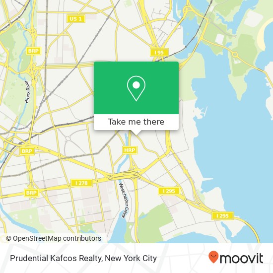 Prudential Kafcos Realty map