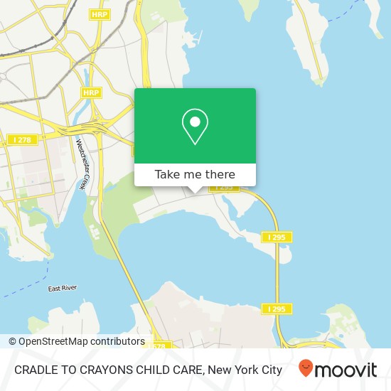 Mapa de CRADLE TO CRAYONS CHILD CARE