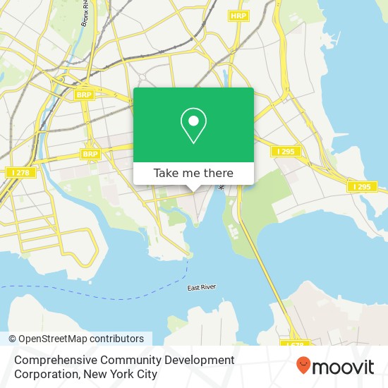 Comprehensive Community Development Corporation map