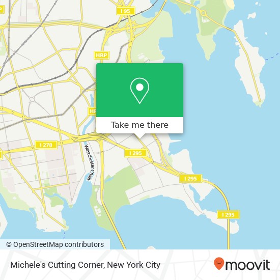 Michele's Cutting Corner map