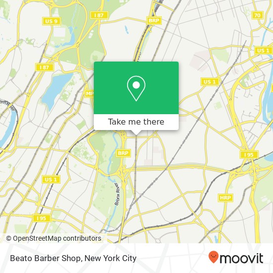 Mapa de Beato Barber Shop