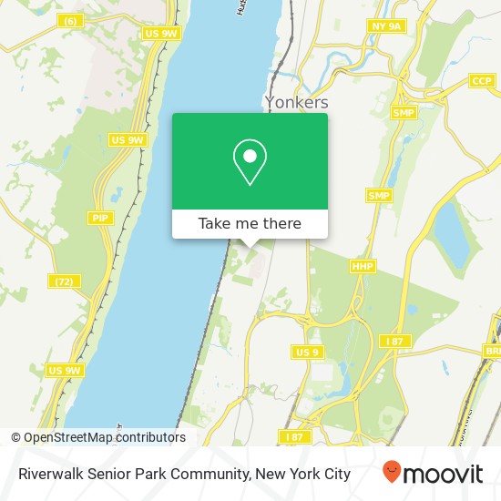 Mapa de Riverwalk Senior Park Community