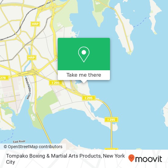 Tompako Boxing & Martial Arts Products map