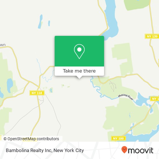 Bambolina Realty Inc map