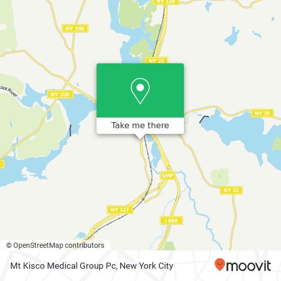 Mapa de Mt Kisco Medical Group Pc