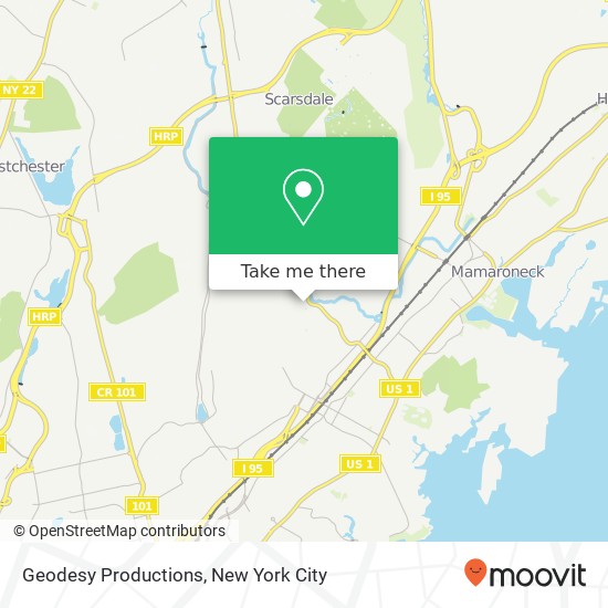 Mapa de Geodesy Productions