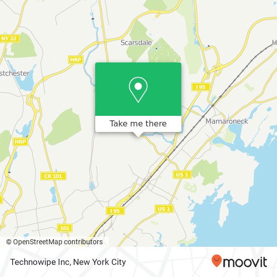 Mapa de Technowipe Inc