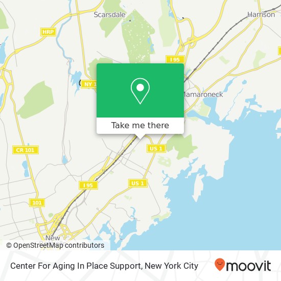 Mapa de Center For Aging In Place Support