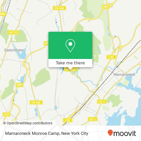 Mamaroneck Monroe Camp map