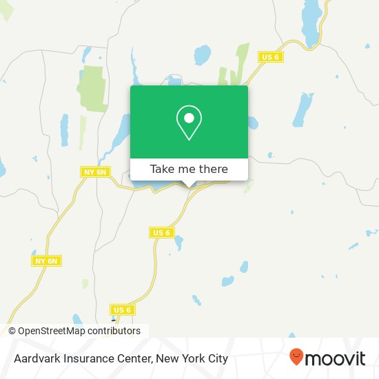 Aardvark Insurance Center map