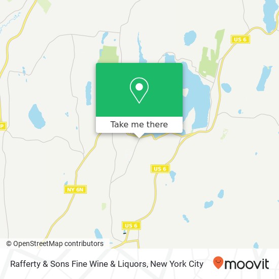 Mapa de Rafferty & Sons Fine Wine & Liquors