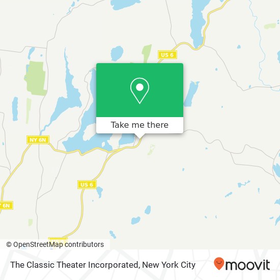 Mapa de The Classic Theater Incorporated