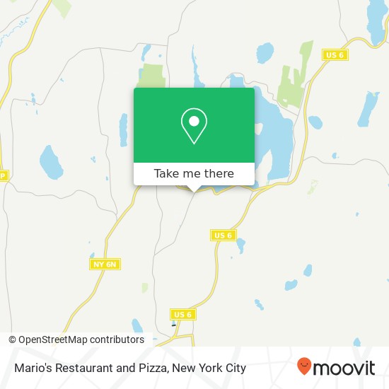 Mapa de Mario's Restaurant and Pizza