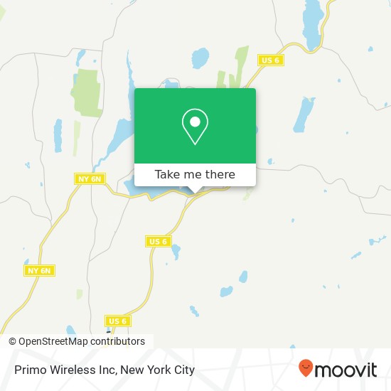 Mapa de Primo Wireless Inc