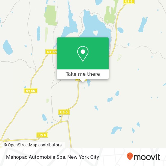 Mapa de Mahopac Automobile Spa