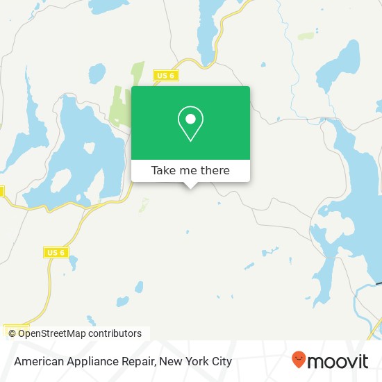 Mapa de American Appliance Repair