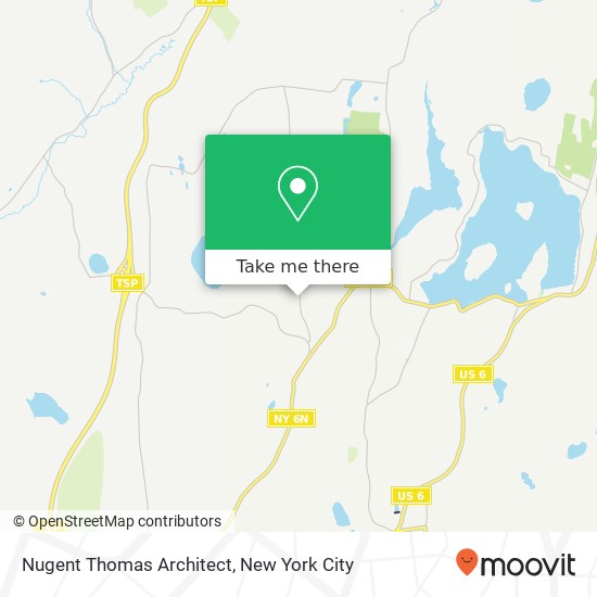 Nugent Thomas Architect map