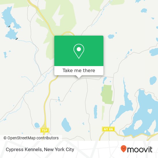 Cypress Kennels map