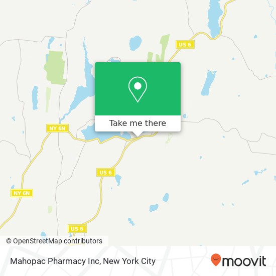 Mapa de Mahopac Pharmacy Inc