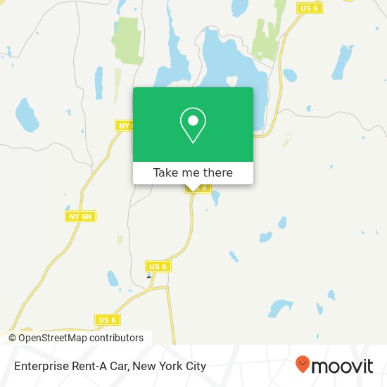 Enterprise Rent-A Car map