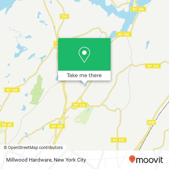 Mapa de Millwood Hardware