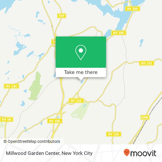 Millwood Garden Center map