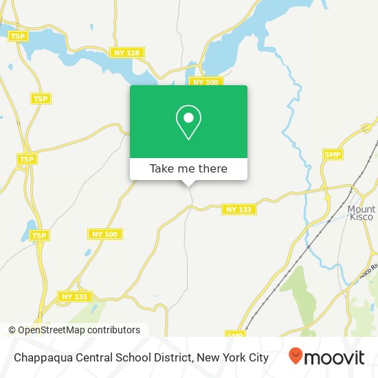 Mapa de Chappaqua Central School District