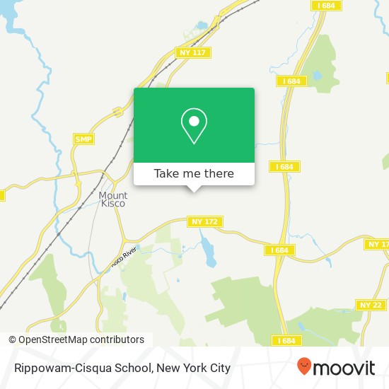Rippowam-Cisqua School map