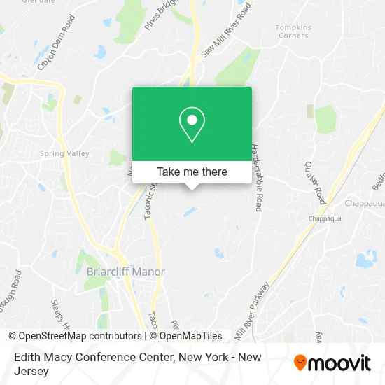 Edith Macy Conference Center map