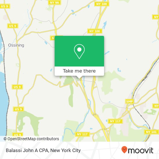Balassi John A CPA map