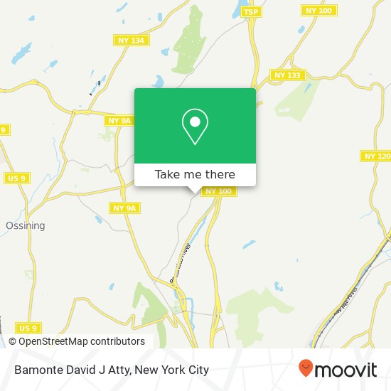 Mapa de Bamonte David J Atty