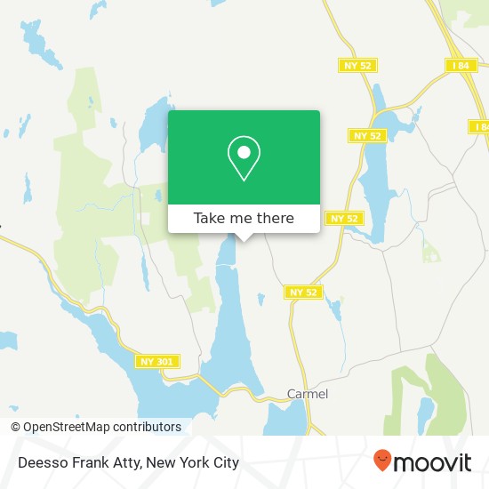 Deesso Frank Atty map