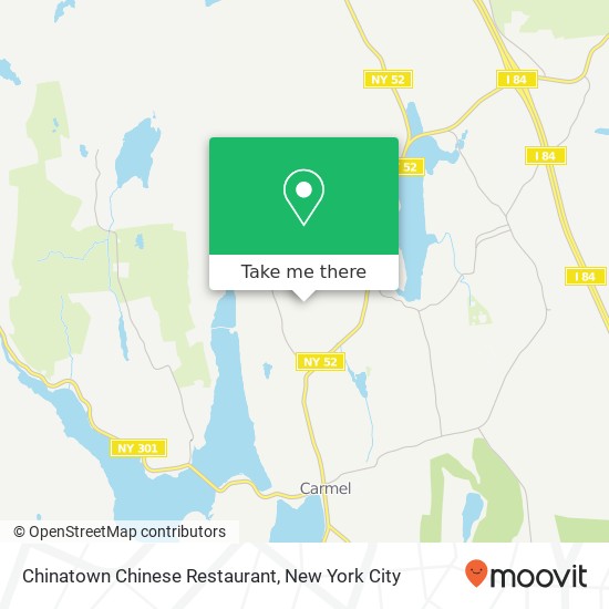Mapa de Chinatown Chinese Restaurant
