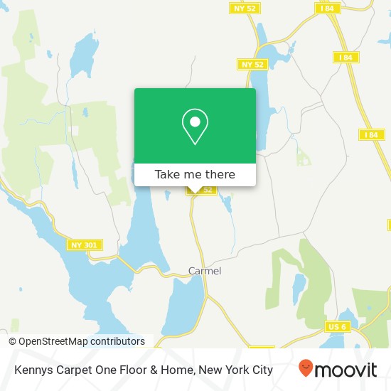 Kennys Carpet One Floor & Home map