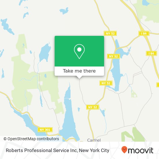 Mapa de Roberts Professional Service Inc