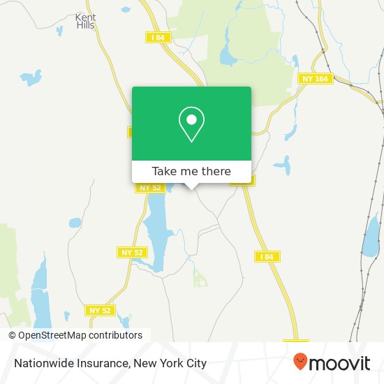 Mapa de Nationwide Insurance