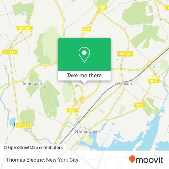 Thomas Electric map