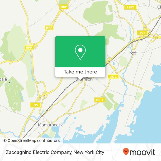 Mapa de Zaccagnino Electric Company